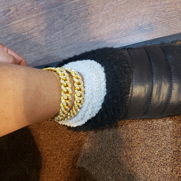 Miami Cuban Link Anckle Bracelet or Necklace - Picture 2 of 3